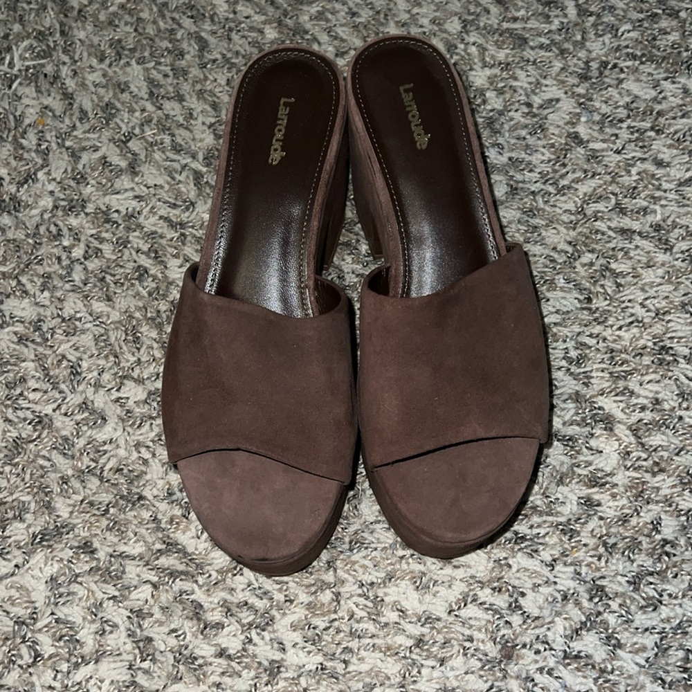 Larroude- Miso Platform Sandal